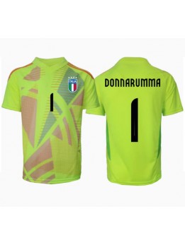 Billige Italia Gianluigi Donnarumma #1 Keeper Hjemmedrakt EM 2024 Kortermet